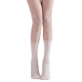 Diamond Lace Print Pantyhose, Rhinestone Stockings, Palace Style Lolita Stockings