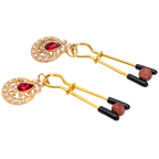 Pearl-Embellished Nipple Clamps