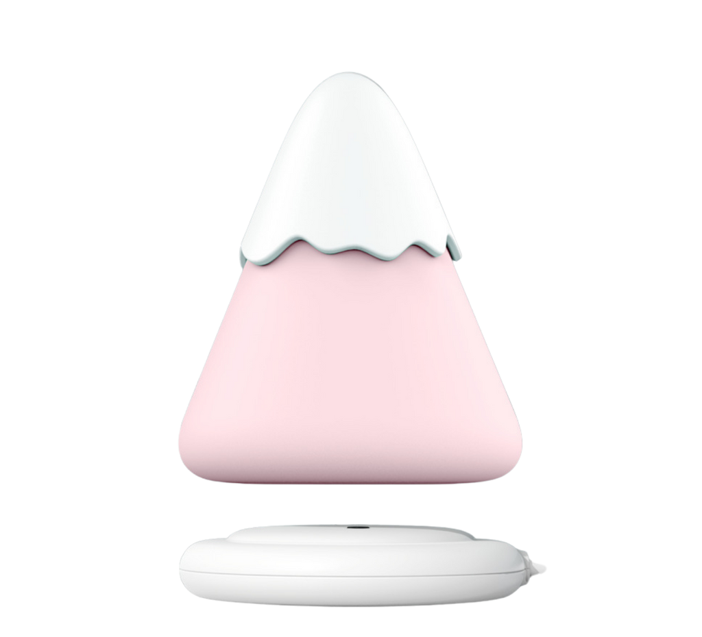 Female masturbator, discreet clitoral teaser suction device with ambient lighting