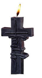 BDSM Cross Low Temp Candle – Safe Sensory Play