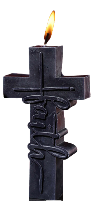 BDSM Cross Low Temp Candle – Safe Sensory Play