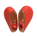 Love-themed, sensual, tongue-licking and sucking, dual-use, detachable vibrating egg, adult toy for women, small toy for flirting