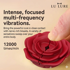 Quiet Wearable Vibrating Nipple Clamps, Rechargeable Adult Toy