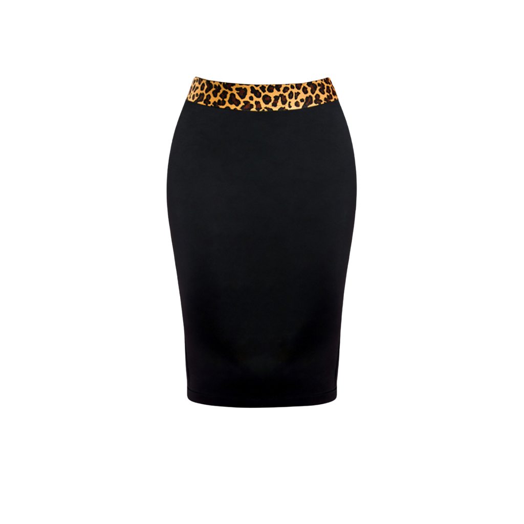 Winter fleece-lined warm half-skirt for women, slimming, suitable for going out, sexy leopard print bodycon skirt with stockings