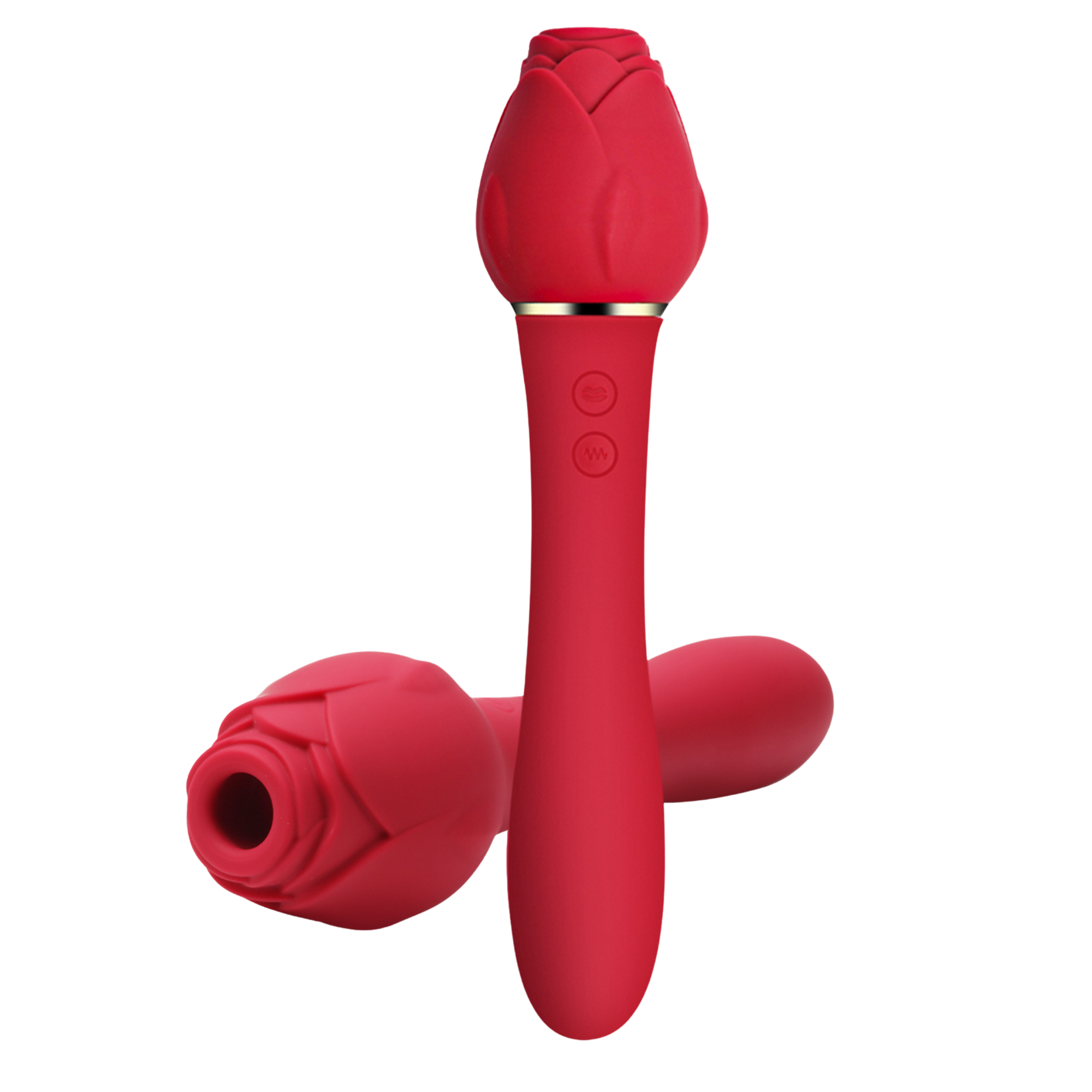 Rose-shaped vibrator for women, sucking masturbation device, adult erotic sex toy