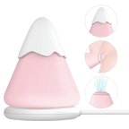 Female masturbator, discreet clitoral teaser suction device with ambient lighting