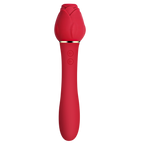 Rose-shaped vibrator for women, sucking masturbation device, adult erotic sex toy