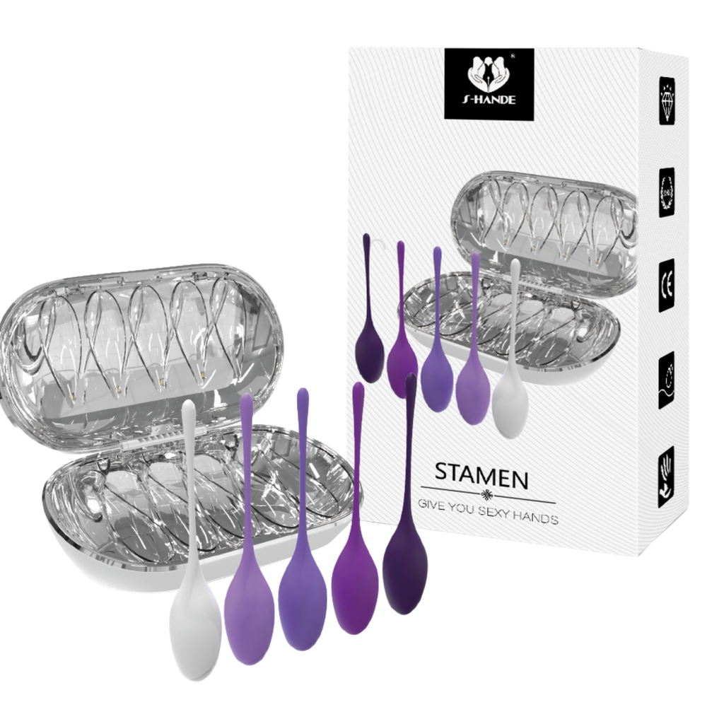 Kegel Exercise Balls – Postpartum Pelvic Floor Trainer Set