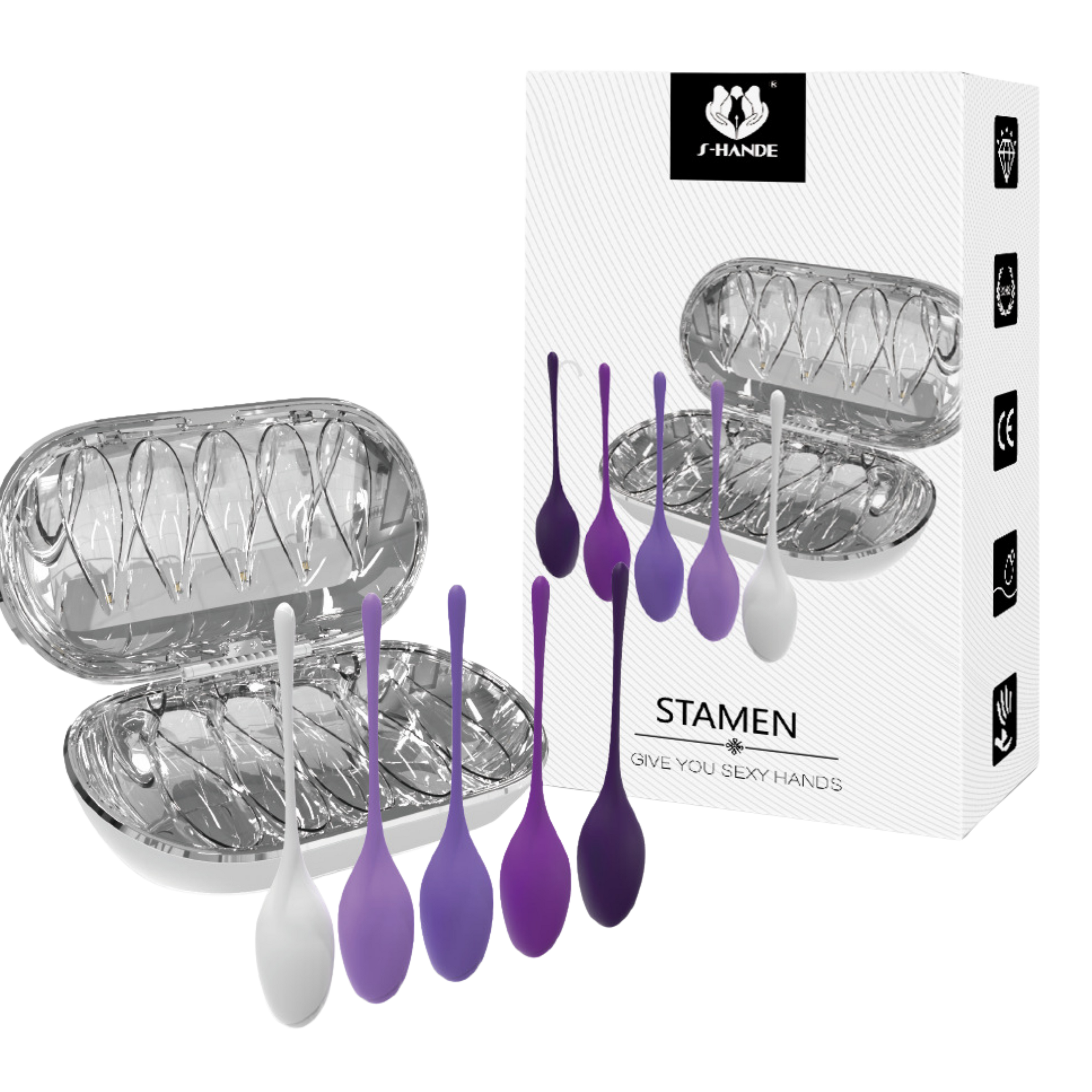 Kegel Exercise Balls – Postpartum Pelvic Floor Trainer Set