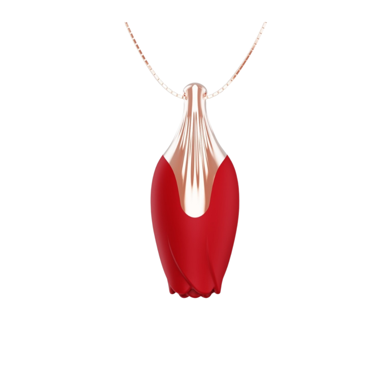 Discreet Rose Vibrating Necklace | Wearable Pleasure Pendant