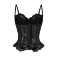 Cross Lace Tank Top Cross-border hot-selling bow-tie cross-lace fishbone shapewear corset