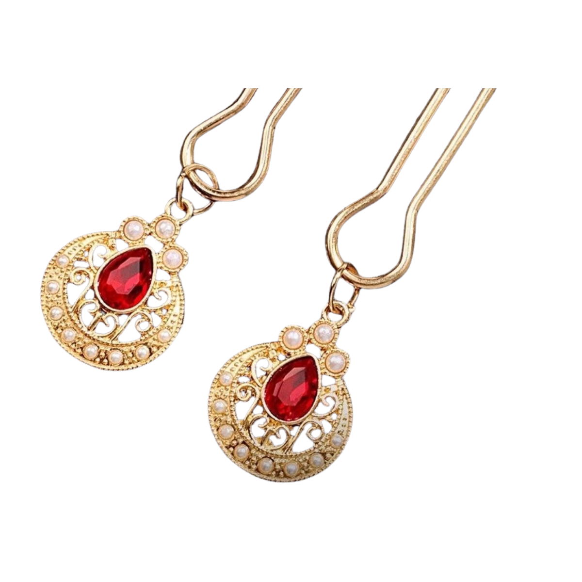 Pearl-Embellished Nipple Clamps