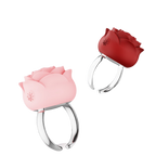 Rose Ring & Mini Bullet Vibrator - Powerful, Discreet Wear | Gift for Her