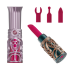 Discreet Pocket-Size Vibrator with Interchangeable Heads - Ultra-Portable Personal Massager