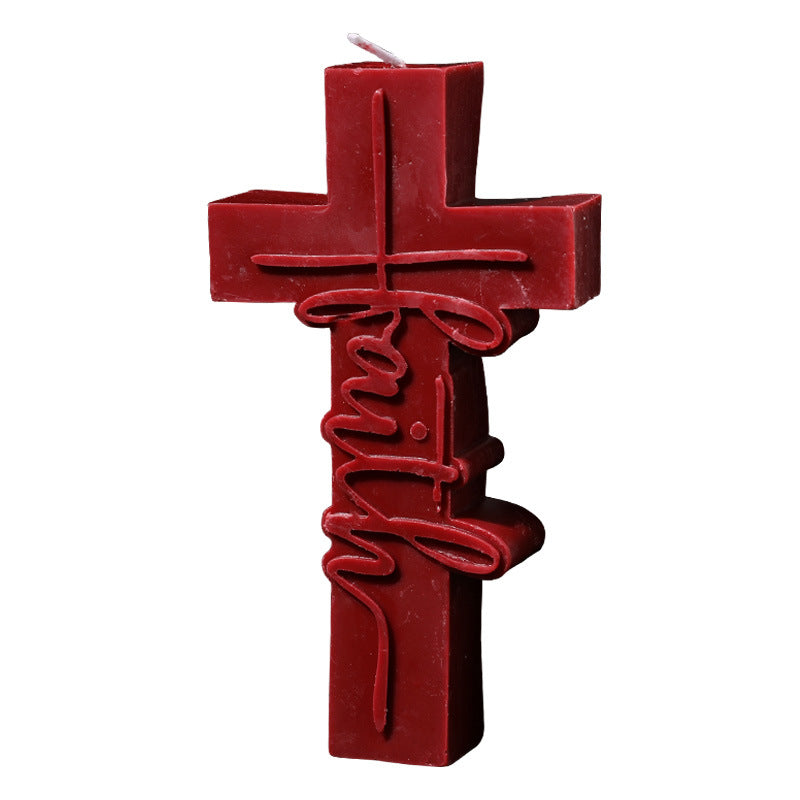 BDSM Cross Low Temp Candle – Safe Sensory Play