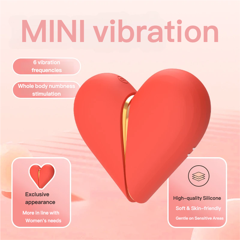 Love-themed, sensual, tongue-licking and sucking, dual-use, detachable vibrating egg, adult toy for women, small toy for flirting