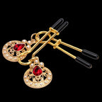 Pearl-Embellished Nipple Clamps