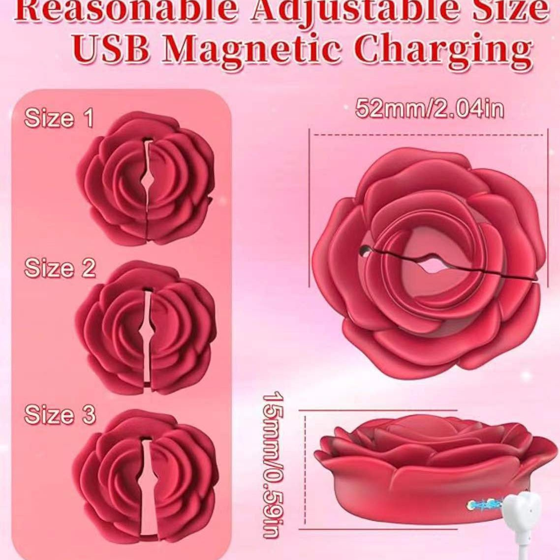 Quiet Wearable Vibrating Nipple Clamps, Rechargeable Adult Toy