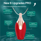 Discreet Rose Vibrating Necklace | Wearable Pleasure Pendant