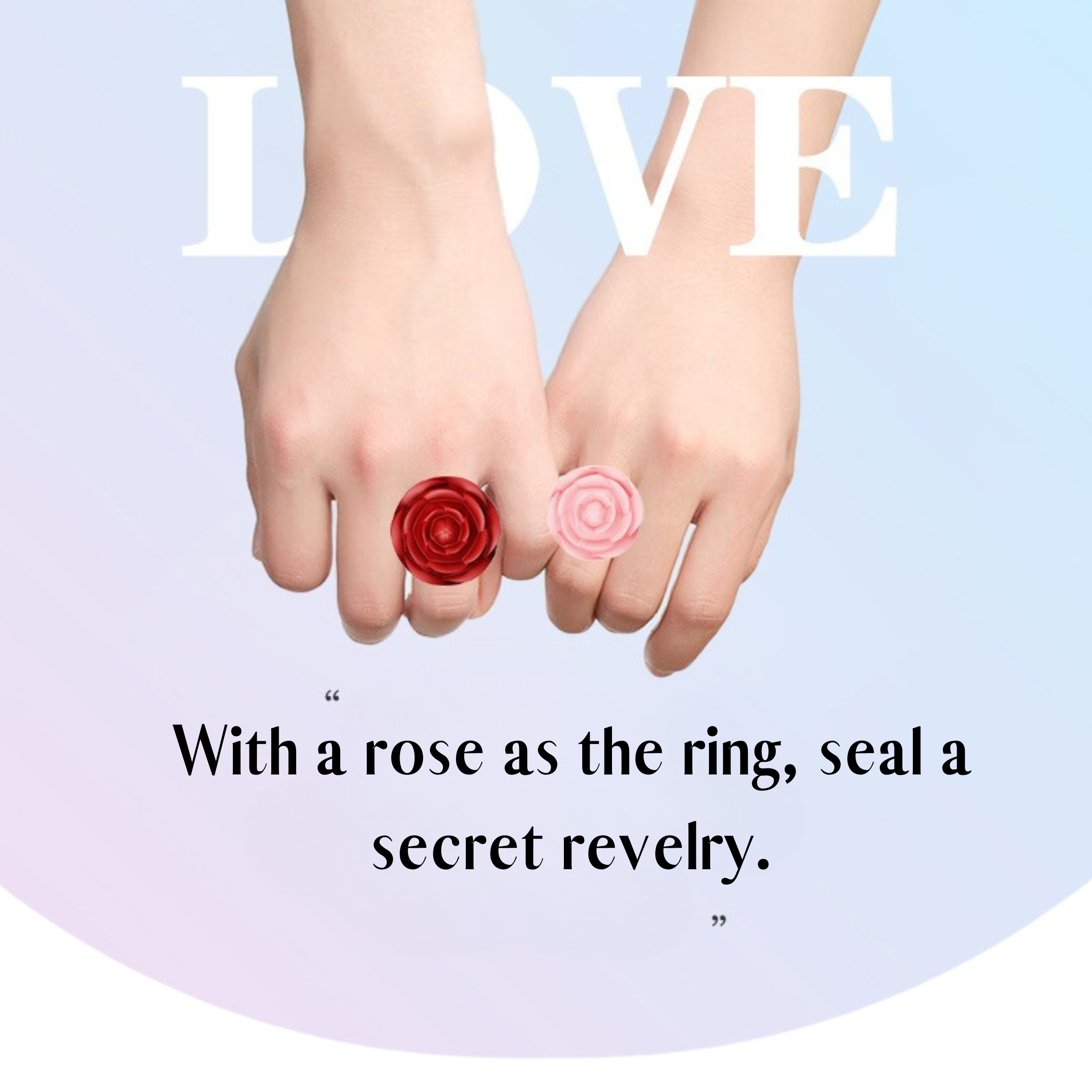 Rose Ring & Mini Bullet Vibrator - Powerful, Discreet Wear | Gift for Her