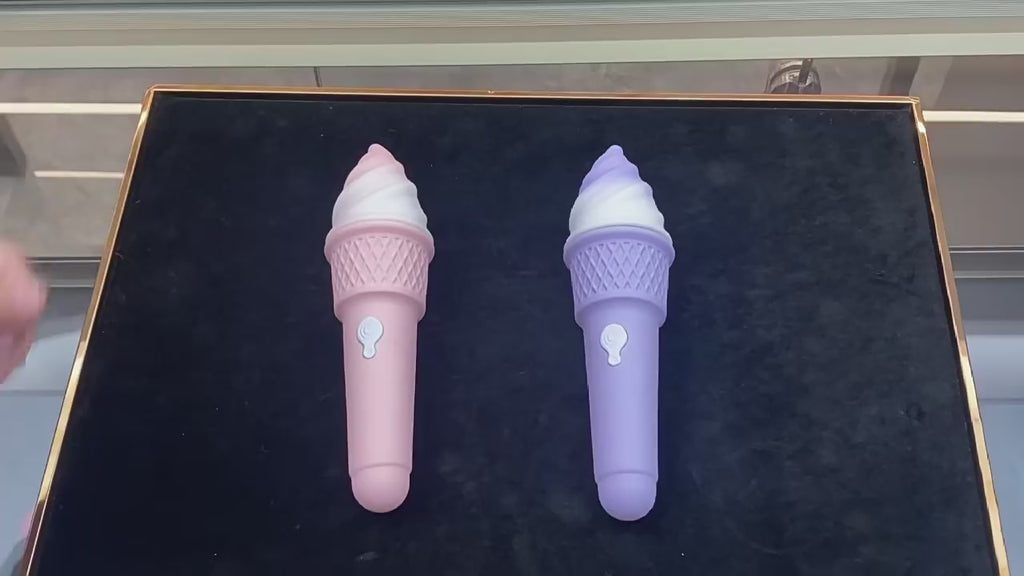 Ice Cream Cone Clitoral Vibrator – Mini Suction Pleasure Toy